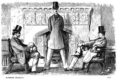 Escasez alarmante, 1874 1891 de George du Maurier