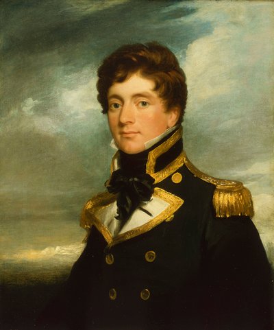 Capitán Frederick William Beechey (1796-1856), c.1822 (óleo sobre lienzo) de George Duncan Beechey