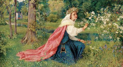 Matilda - Dante, Purgatorio, Canto 28 de George Dunlop Leslie