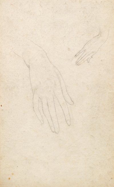 Estudio de las manos de George Dutch Davidson