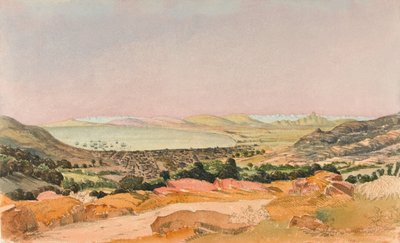 Ciudad del Cabo, c.1862 (acuarela) de George E.L.S. Sanford