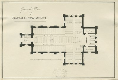 Stafford - Plano de la Iglesia de Cristo de George E. Hamilton