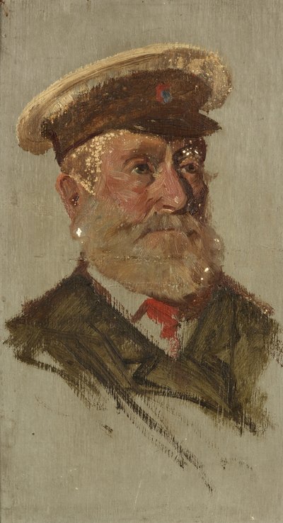 Retrato de C. Dent, 39th, c.1920 de George Edmund Butler