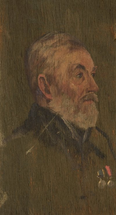 Retrato de H. Fussell, L.T.C., c. 1920 de George Edmund Butler