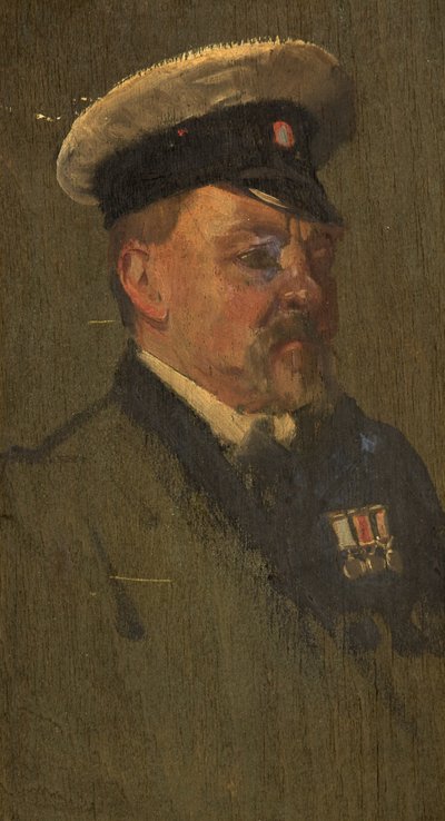 Retrato de H. Long, R.N. de George Edmund Butler