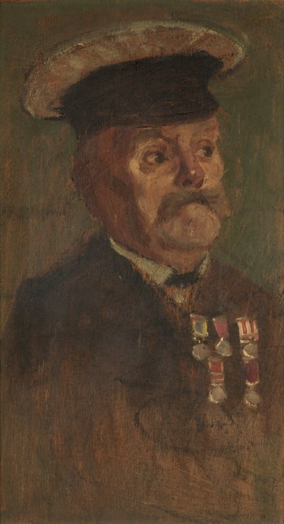 Retrato de J. Lennon, R.A., c. 1920 de George Edmund Butler