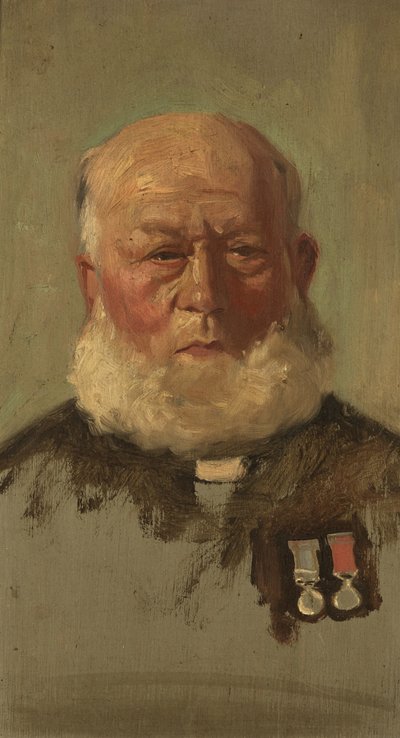 Retrato de J. Summers, R.N., c. 1920 de George Edmund Butler