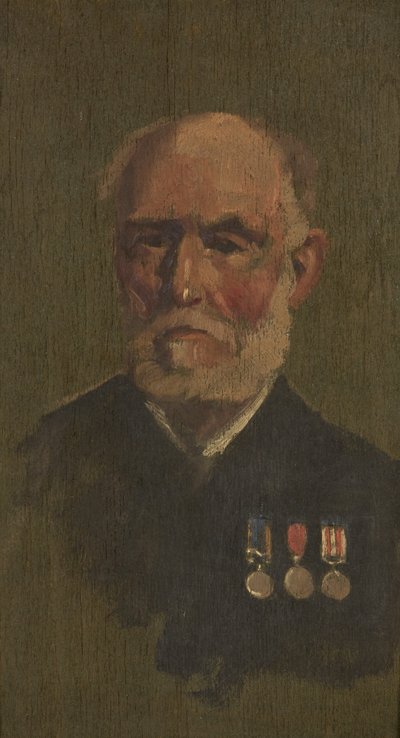 Retrato de P. Larkin de George Edmund Butler