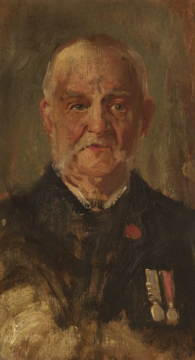 Retrato de W. Porter, R.M.L.I., c.1920 de George Edmund Butler
