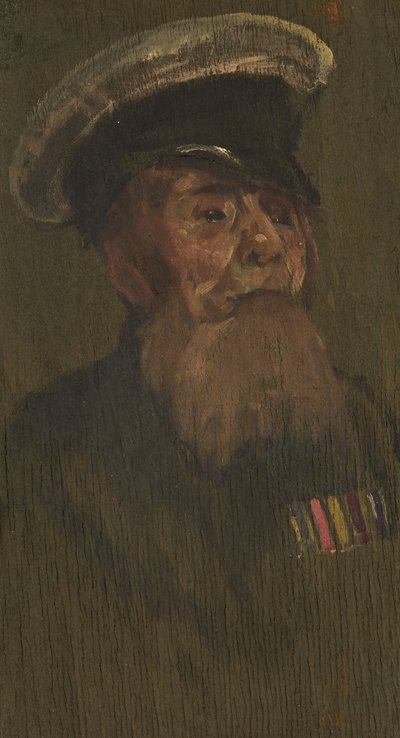 Retrato de W. Short, R.M.L.I., c. 1920 de George Edmund Butler