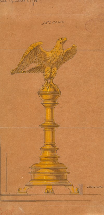 Diseños realizados para Jones y Willis, metalúrgicos y fabricantes de muebles para iglesias de Birmingham y Londres. de George Edmund Street