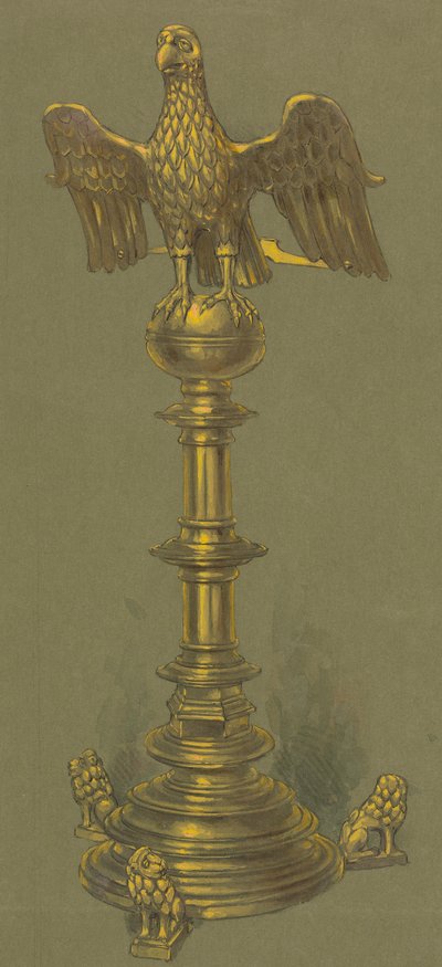 Diseños realizados para Jones y Willis, metalúrgicos y fabricantes de muebles para iglesias de Birmingham y Londres. de George Edmund Street