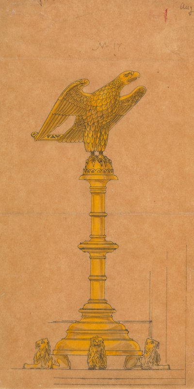 Diseños realizados para Jones y Willis, metalúrgicos y fabricantes de muebles para iglesias de Birmingham y Londres. de George Edmund Street