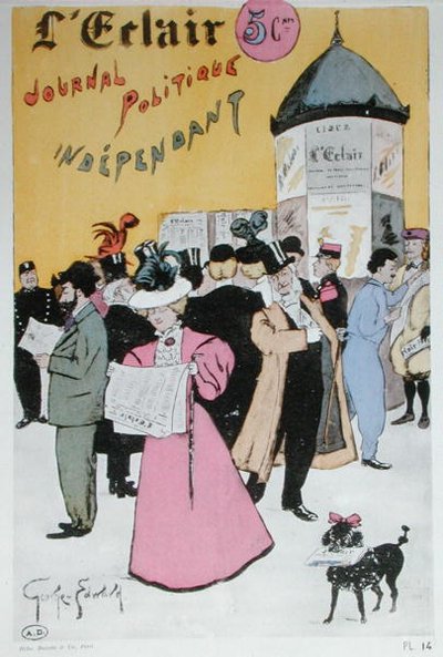 Cartel publicitario de "L