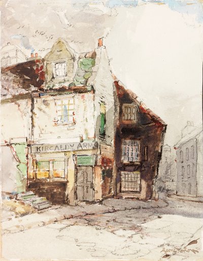 Kirkcaldy Arms (carbón) de George Edward Horton