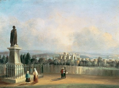Vista de la Casa de Gobierno Vieja, Sídney, c.1843-60 de George Edward Peacock