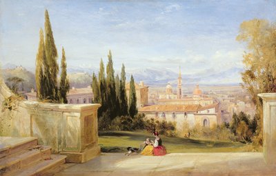 Paisaje italiano de George Edwards Hering
