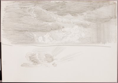 (Sin título) (Estudio de nubes) de George Elbert Burr