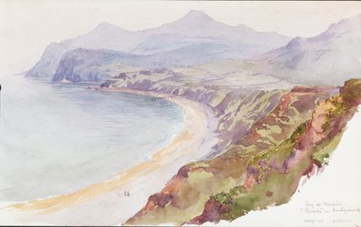 Bahía en Nevin, Gales, 1899 de George Elbert Burr