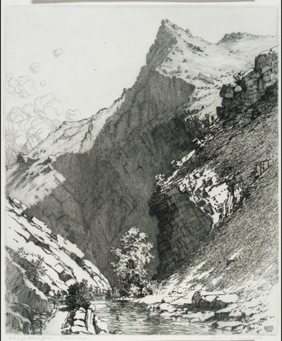 Cañón Bear Creek, Denver, Colorado de George Elbert Burr