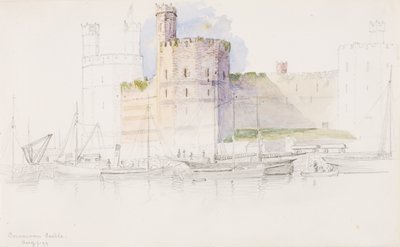 Castillo de Caernarvon de George Elbert Burr