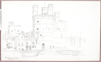 Castillo de Caernarvon de George Elbert Burr