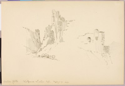 Castle Gate, Ferrocarril Rio Grande Western de George Elbert Burr