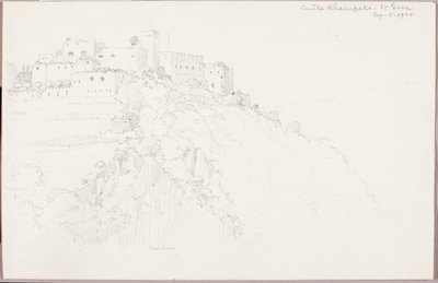 Castillo de Rheinfels, St. Goar de George Elbert Burr