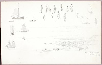 Criccieth, Gales del Norte de George Elbert Burr