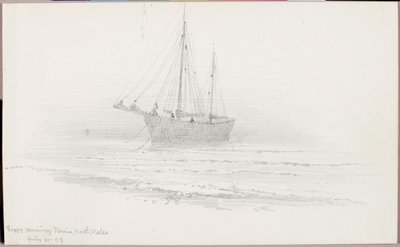 Mañana de niebla, Nevin, Gales del Norte de George Elbert Burr