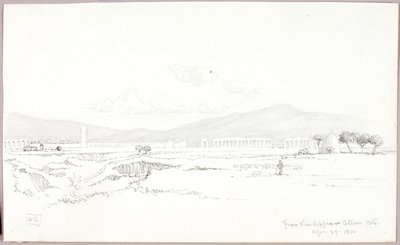 Desde la Via Appia y los Montes Albanos de George Elbert Burr