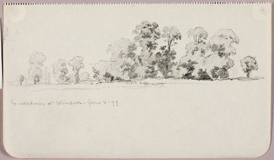 En los prados de Windsor de George Elbert Burr