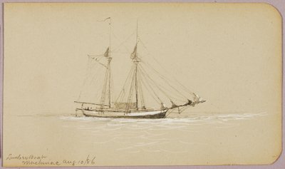 Barco maderero, Mackinac de George Elbert Burr
