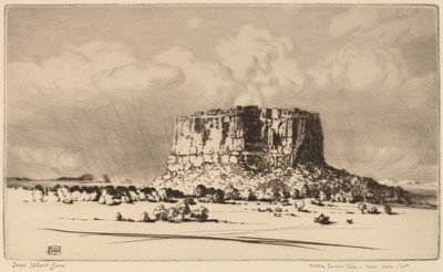 Mesa Encantada, Nuevo México (no. 2) de George Elbert Burr