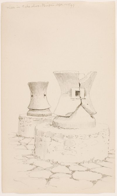 Molinos en pastelería--Pompei de George Elbert Burr
