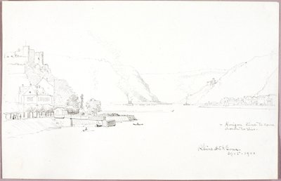 Rin en St. Goar de George Elbert Burr