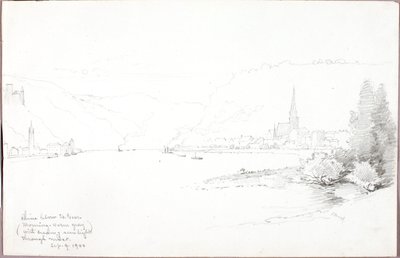 Rin bajo St. Goar de George Elbert Burr