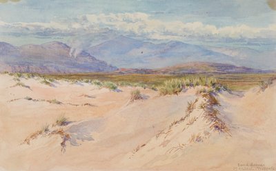 Dunas de arena, Harlech, Gales del Norte de George Elbert Burr
