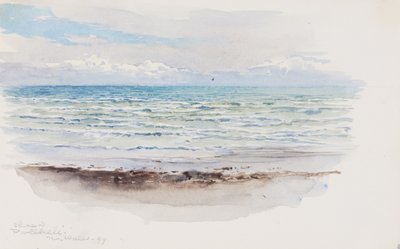Orilla en Pwllheli, Gales del Norte de George Elbert Burr