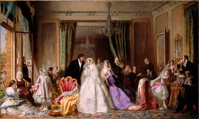 Cambiando de Hogar, 1862 de George Elgar Hicks