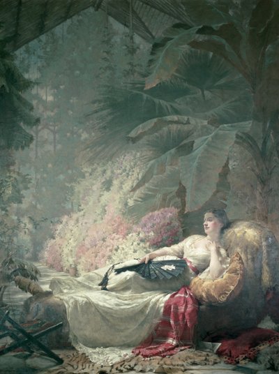 Retrato de Adelaide Maria, Condesa de Iveagh (copia) de George Elgar Hicks