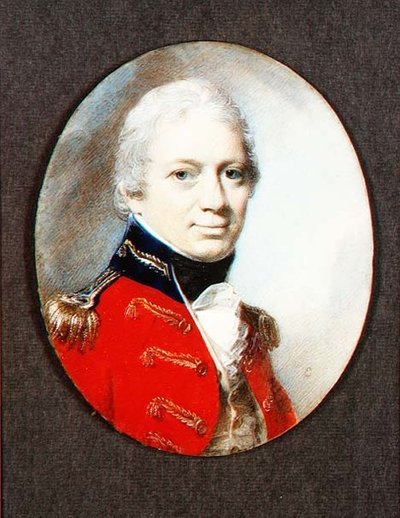 Miniatura del Teniente Coronel Robertson de George Engleheart