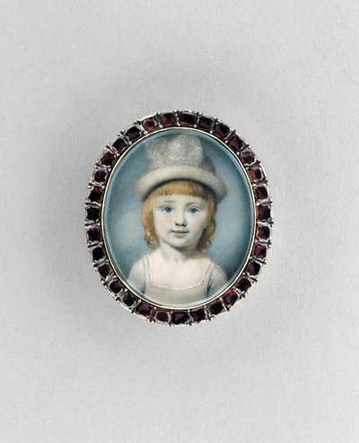 Retrato de un niño, c.1780 de George Engleheart