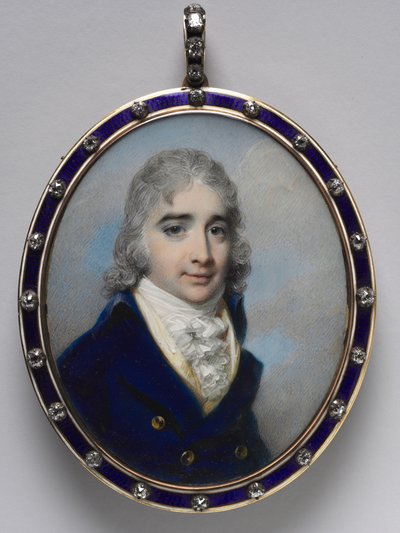 Retrato de un hombre de George Engleheart