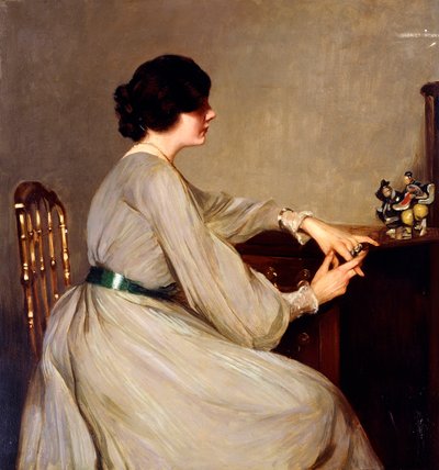 Dama de gris de George F. Henry