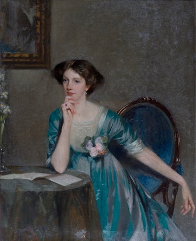 Retrato de Lady Margaret Sackville, c.1910 de George F. Henry