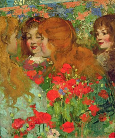 Las amapolas de George F. Henry