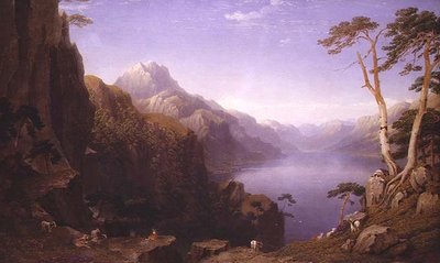 Loch Maree, Ross y Cromarty de George Fennel Robson