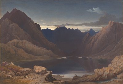 Loch Coruisk, Isla de Skye, Amanecer de George Fennell Robson