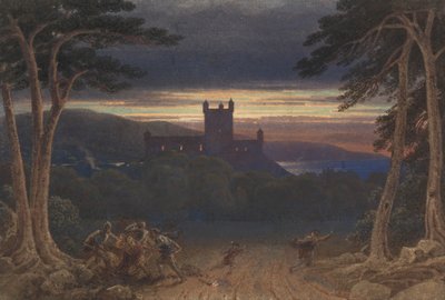 El asesinato de Banquo de George Fennell Robson